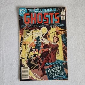 1981 DC Comics GHOSTS #104 - "Ghosts of Hollywood!" - Bronze Age Horror